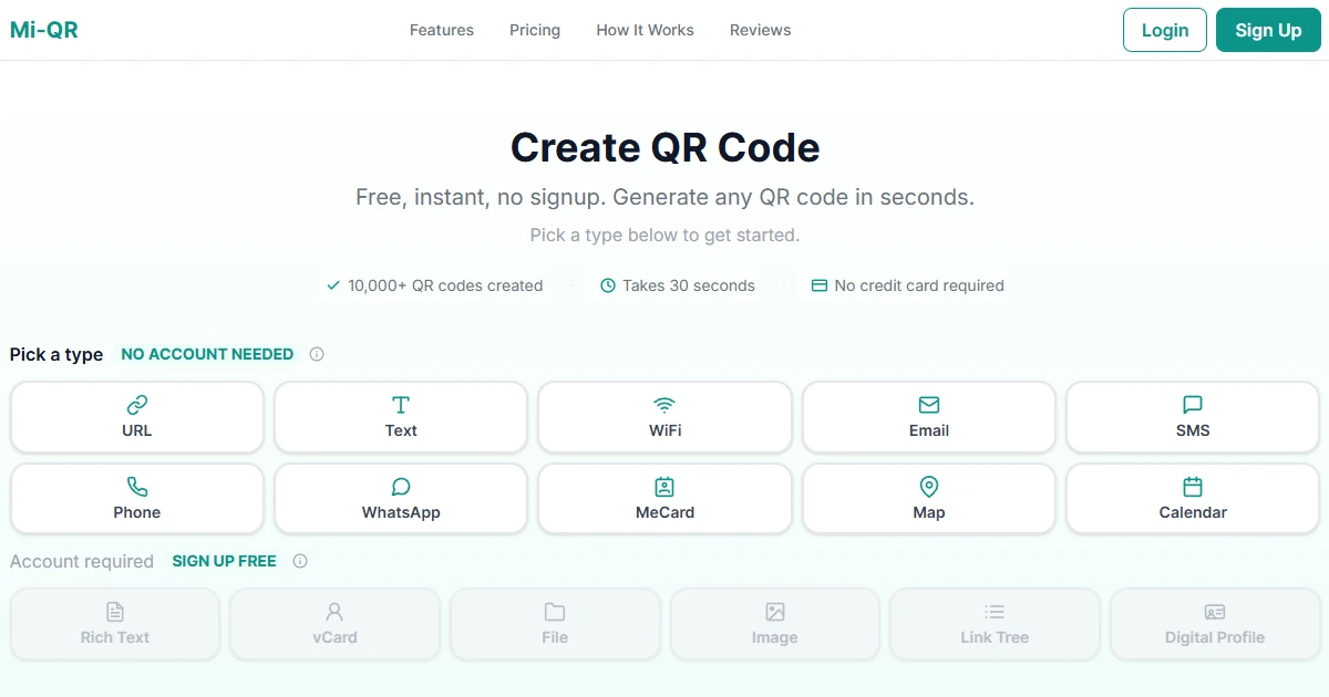 About | Free QR Code Generator, No Account Needed - Mi-QR